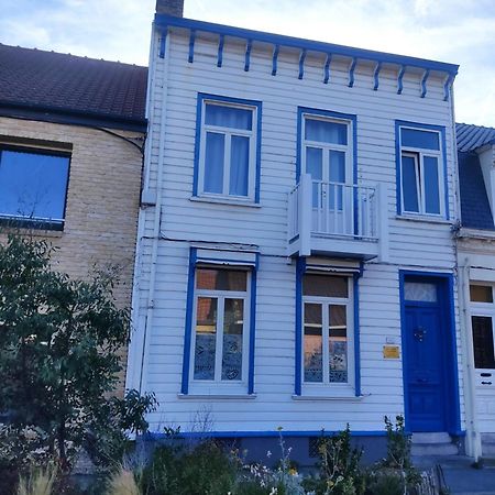 Jolie Maison En Bois Authentique Duinkerke Buitenkant foto